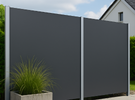 HPL-Platten RAL 7016: Anthrazit-Sichtschutz für Balkon und Terrasse