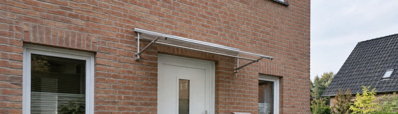 Vordach-Modelle im Vergleich: Welches Haustür-Vordach passt zu Ihrem Haus?