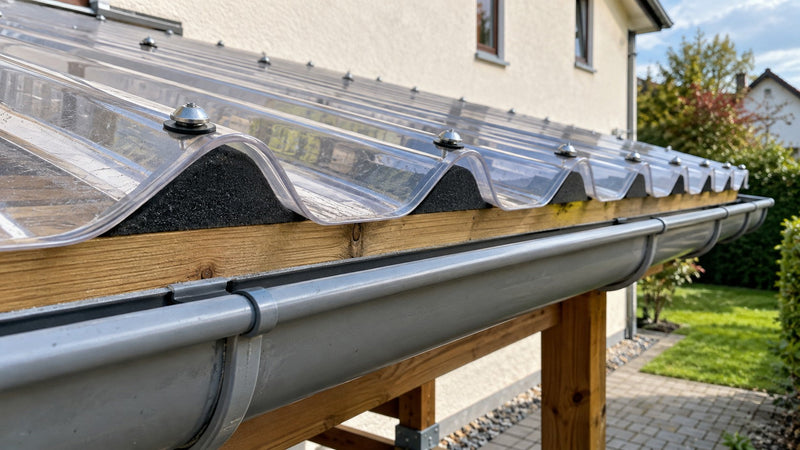 Wellprofilleisten für Wellplatten: Wozu Profilfüller dienen und wo sie hingehören