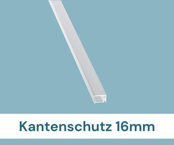 Hohlkammerplatten Kantenschutz 16mm – Deutsche Kunststoffbedachungen