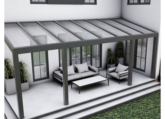 Stegplatte aus Polycarbonat 16mm klar