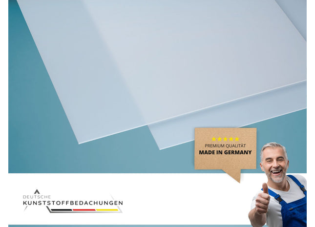 Acrylglasplatte 6mm opal