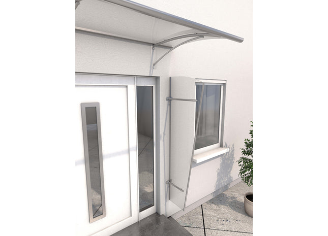 Edelstahlvordach Rom