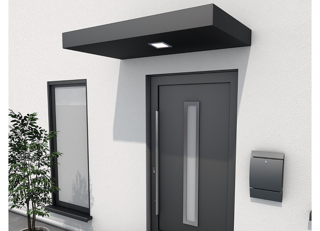 Rechteckvordach München anthrazit