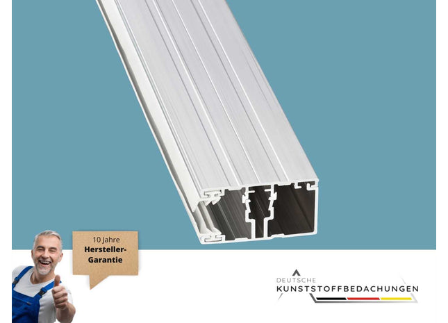 Schraubprofil-Rand-Hohlkammerplatte-16mm