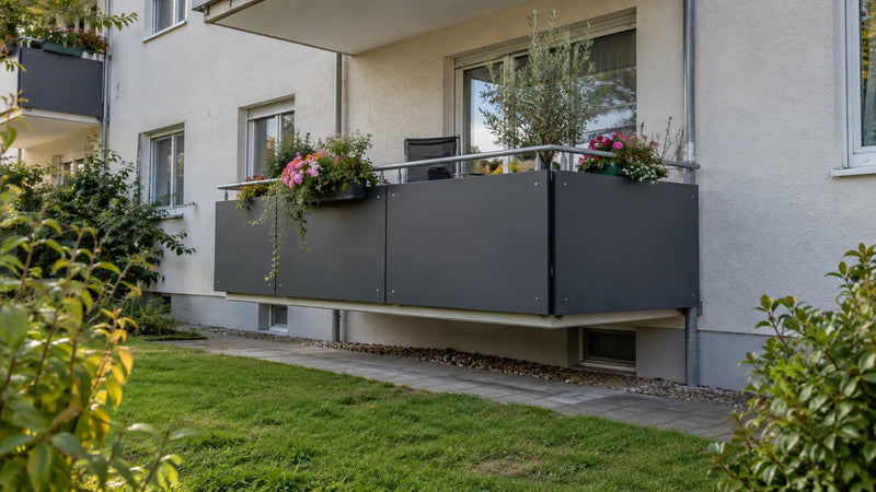 Balkongeländer verkleiden: So prüfen Sie Ihr Geländer vor der Montage von HPL-Platten