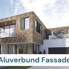 Aluverbundplatten, Fassade