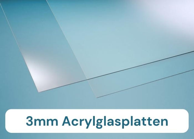 Acrylglasplatten klar 3mm