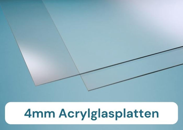 Acrylglasplatten klar 4mm