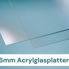 Acrylglasplatten klar 6mm