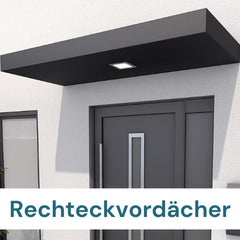 Rechteckvordächer