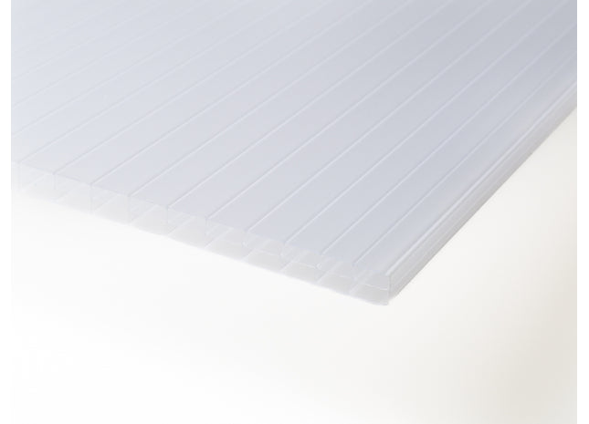 Musterstück - Stegplatte aus Polycarbonat 16mm opal