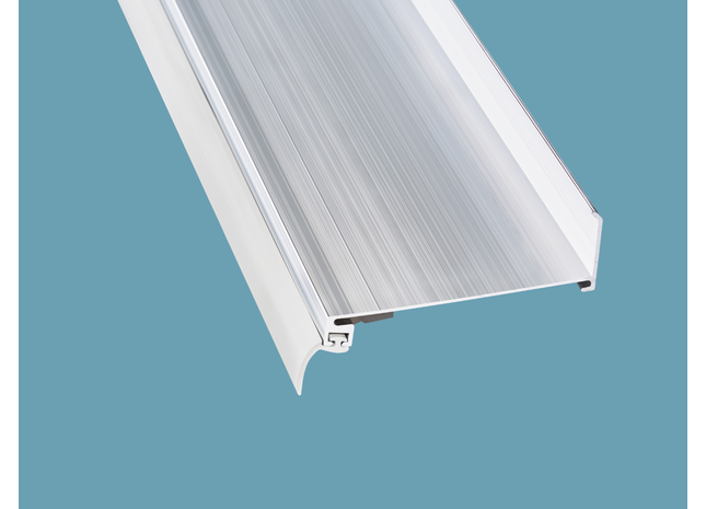 Alu-Wandanschluss zum Abdichten von Hauswand zum Terrassendach
