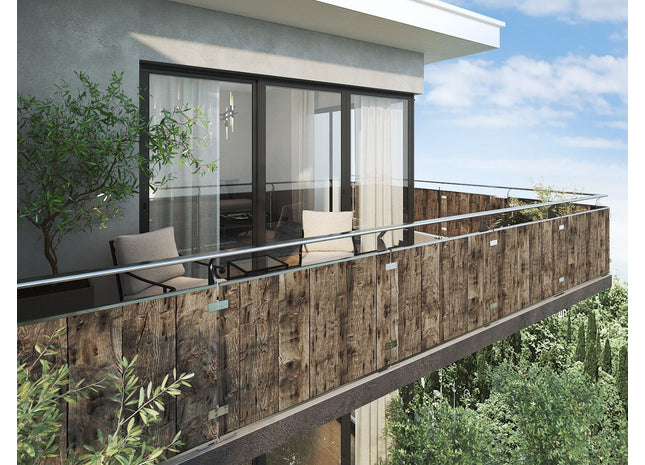 Aluverbundplatte Balkon 6mm Wallis