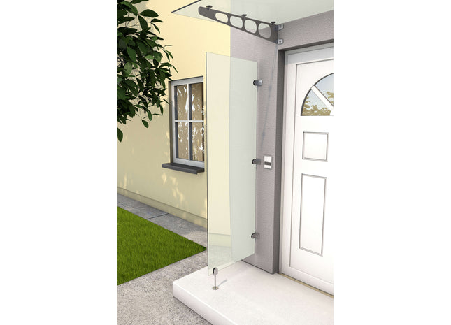 Seitenblende HD 60 x 185 cm gefrostet